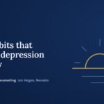 Illustration of a sunrise, representing daily habits that support depression recovery